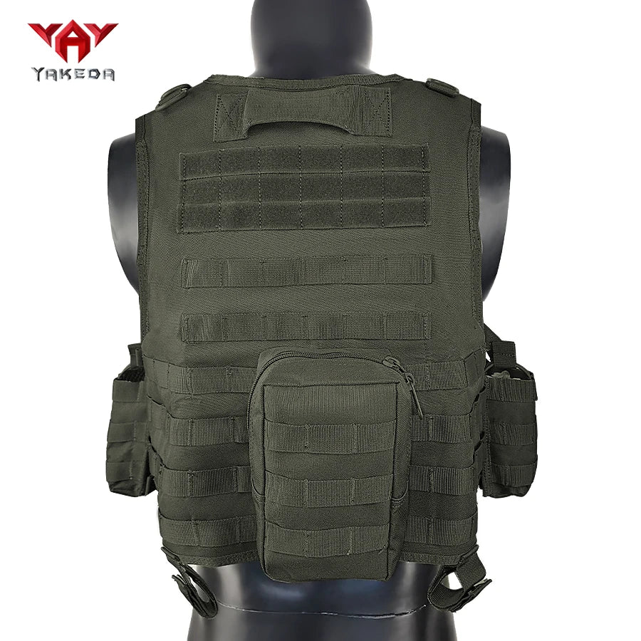 YAKEDA Multi functional Security Training Vest Belt Buckle MOLLE Expansion System Adjustable