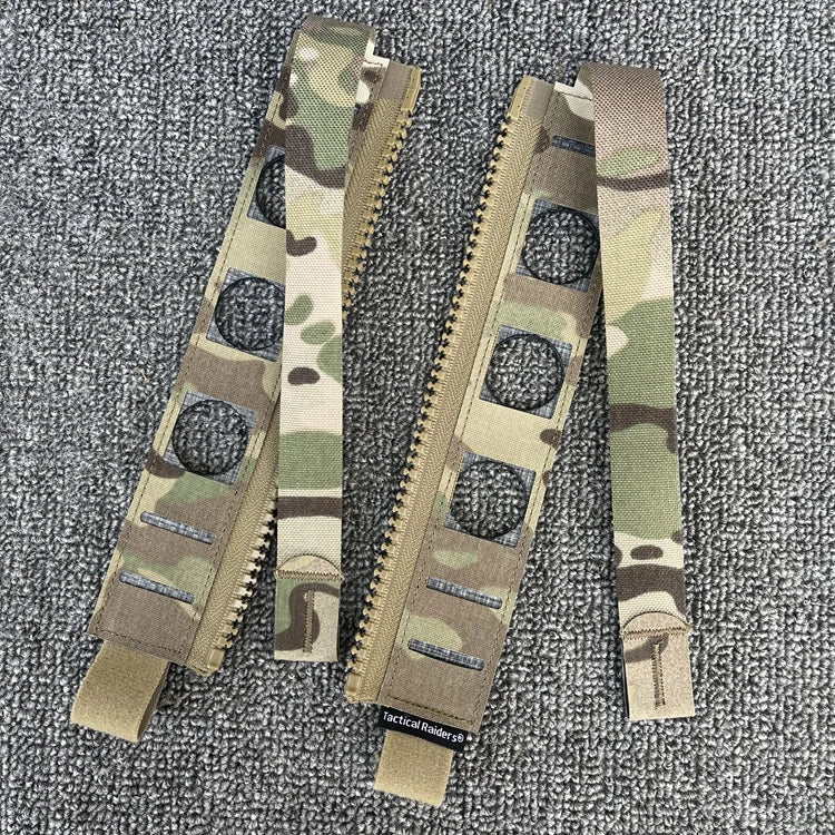 【Tactical Raiders】VA-002 FERRO Style Back Panel MOLLE Zipp Back Panel Bag Adapter for FCSK Molle
