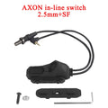 Hunting Scout Light, Tactical Flashlight PEQ Laser Button, AXON Remote Two-Wire Dual Function Pressure Switch SF/2.5/Crane Plug