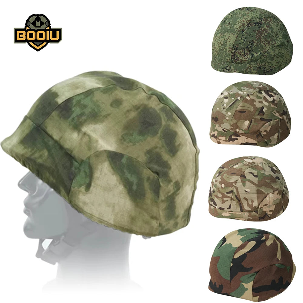 BOOIU Tactical Helmet M88 Helmet Protective Cover CS Game Outdoor Camouflage Helmet Cover Accessories Abs Hunting Helmet Cover