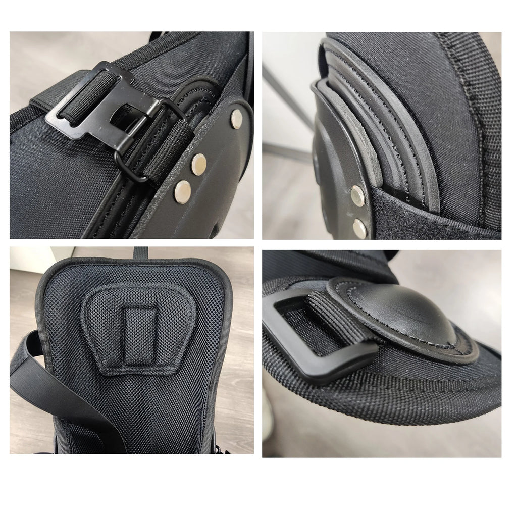 Tactical Leg Armor Guards, Protective Legs Armour Suits, Riot Suits Supplies Full Body Protective Leg and Knee Pads Equipment