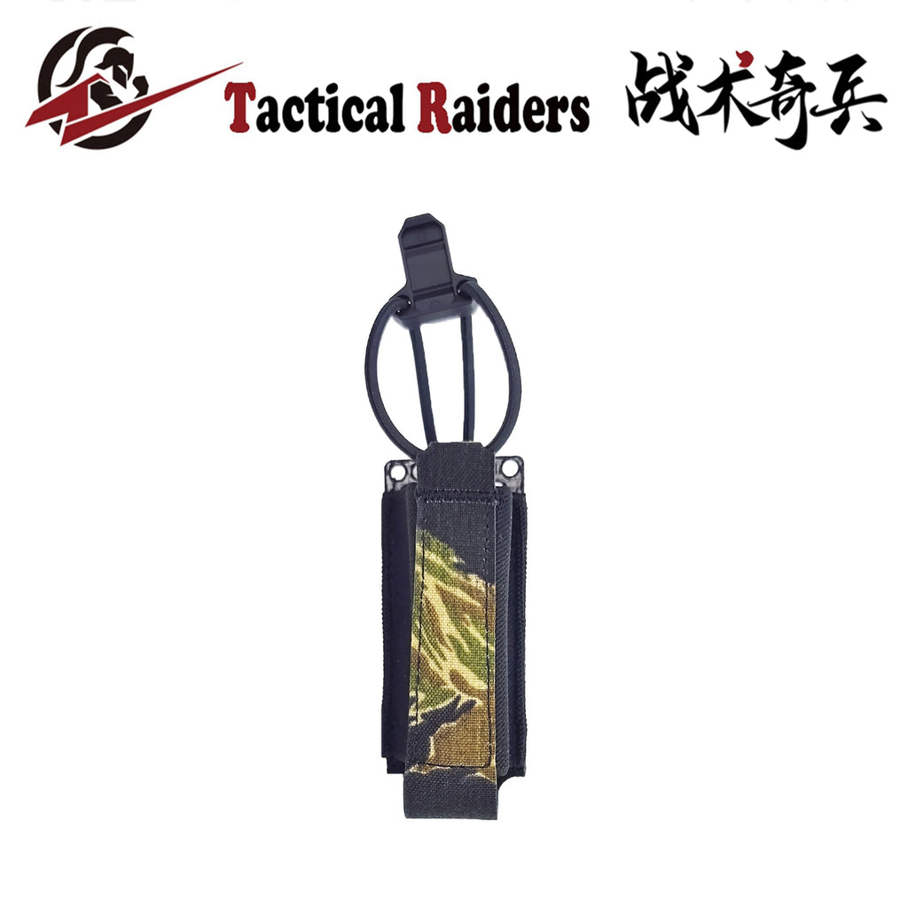 【Tactical Raiders】PM-004 Ferro style 9mm single magazine pouch Single Elastic Pistol tactical