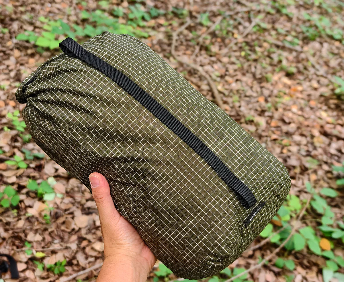 Dyneema X-gripstop storage bag 10L Ultralight 70g Roll-top compression bag DuraFlex Buckle Camping Hiking Outdoor storage bags