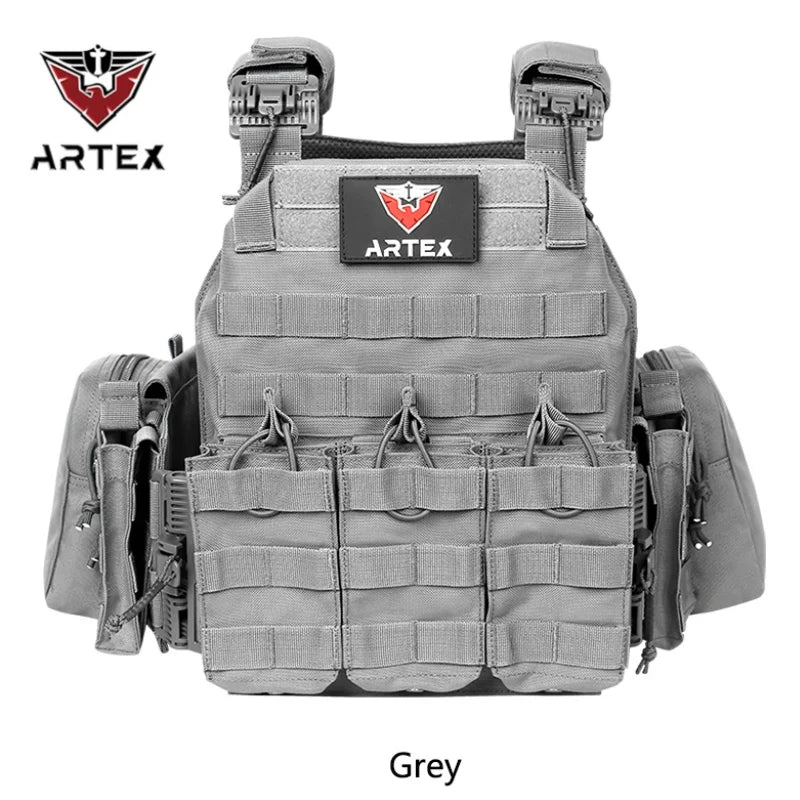 Tactical Vest Outdoor Hunting Plate Carrier Protective Adjustable Vest Airsoft Carrier Combat Equipment Outdoor hunting vest