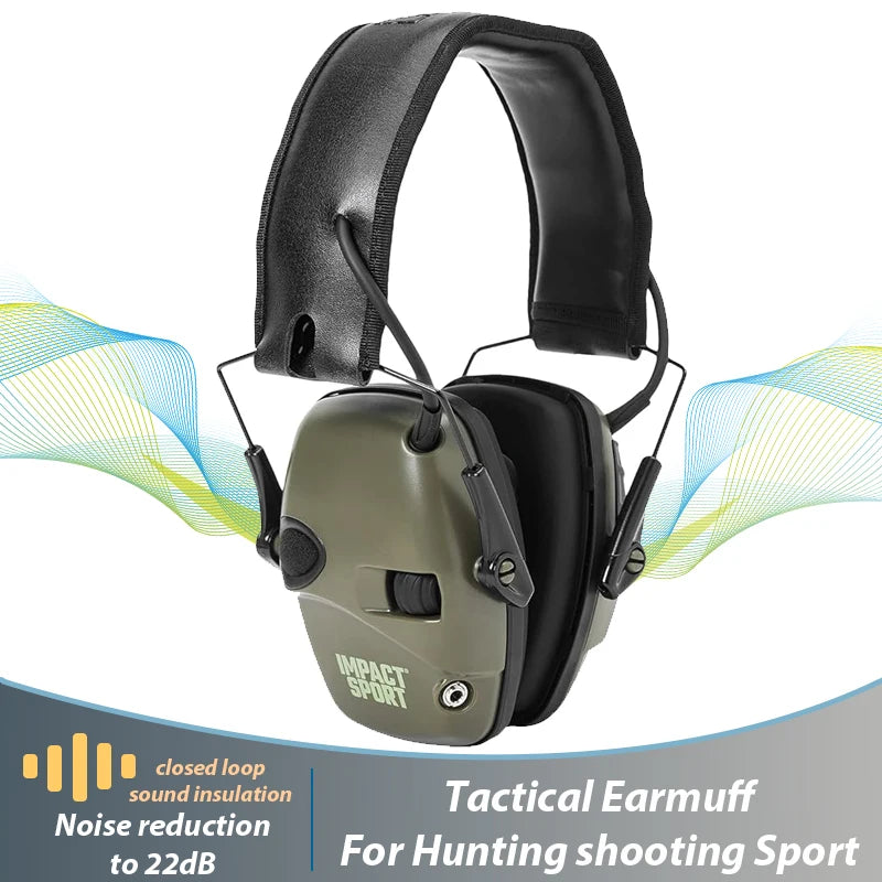 Impact Sport Tactical Headset for Helmet Shooting Noise Canceling Hearing Protection Tactical Headset