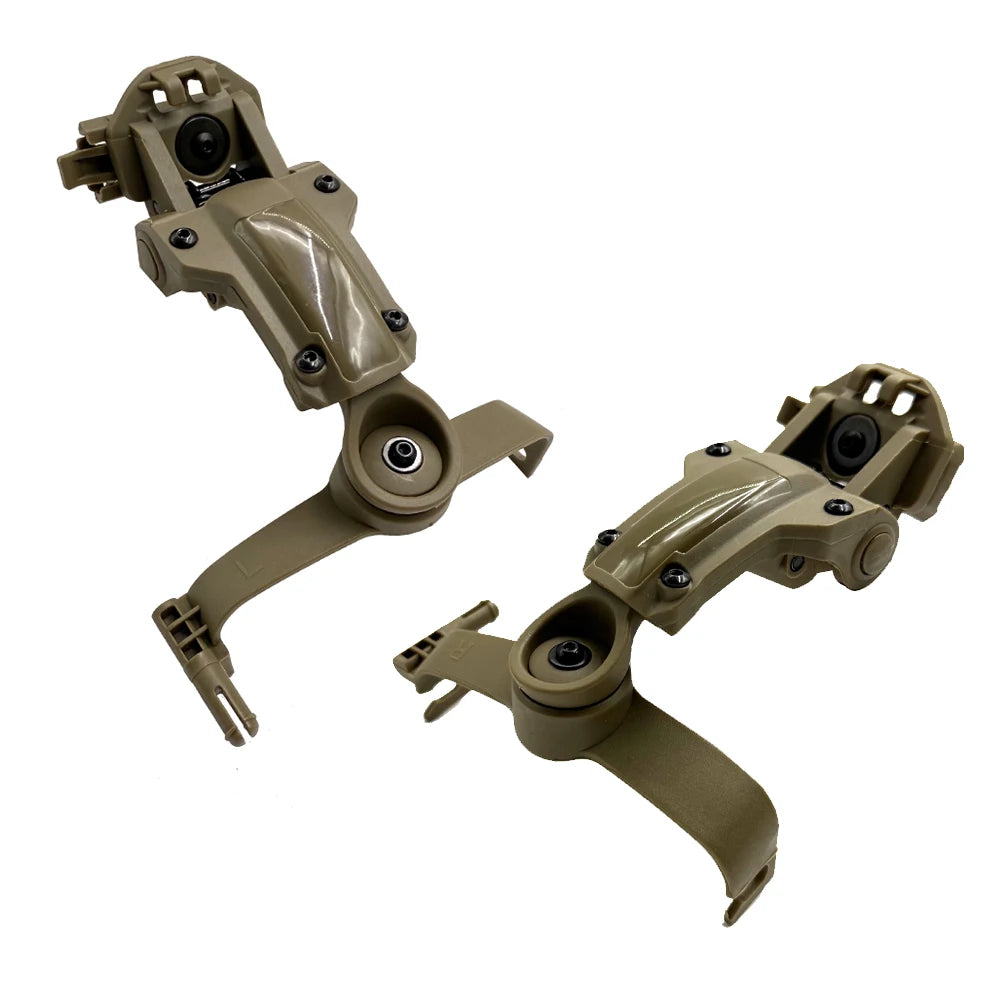 2025 NEW Tactical Helmet OPS CORE ARC/Wendy M-LOK Rail Adapter Helmet Mount is Suitable for Tactical COMTAC III Shooting Headset