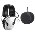 YHKEMA Portable Shooting Headset for Hearing Protection Ear Protection Tactical Earmuff with light headset case