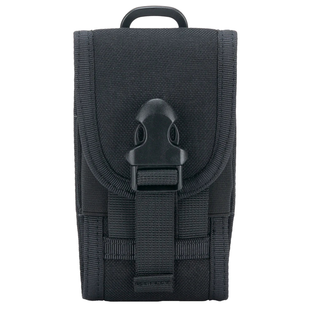 Tactical Molle Pouch Outdoor Waist Pack 4.7inch Phone Case Buckle EDC Pouch Cycling Bag For iPhone Samsung