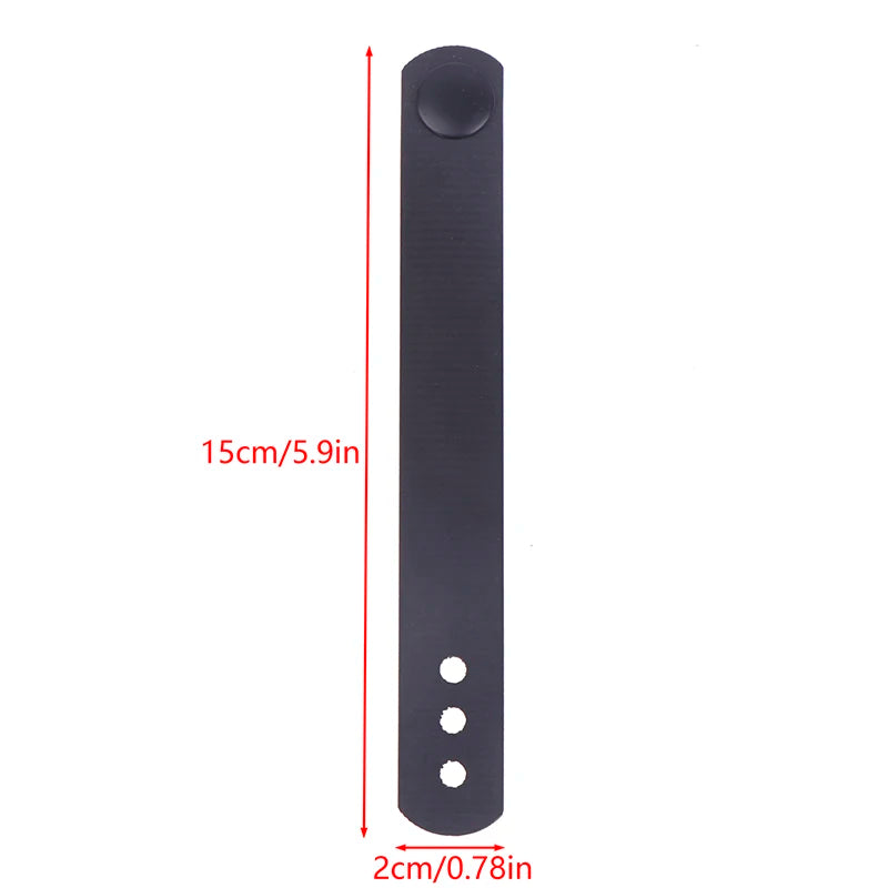 IWB Soft Belt Loops Black Tatical Rubberized Nylon Strap Holster Clip Work With 1.25" 1.5" 1.75" Belts With Hardware Kit
