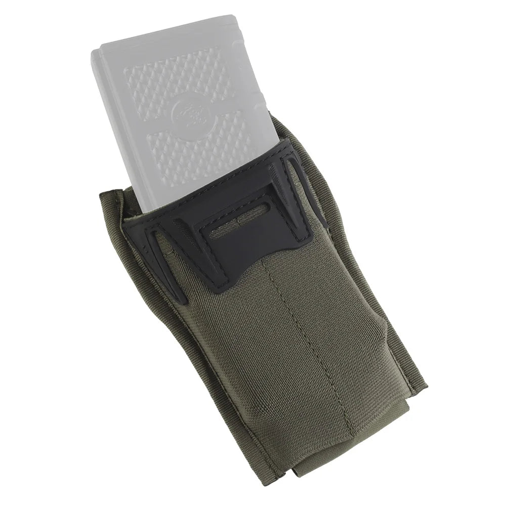 556 Universal Mag Pouch Camo Style AR15 Single MAG Pouches MOLLE Quick Release Airsoft Vest Plate Carrier Equipment