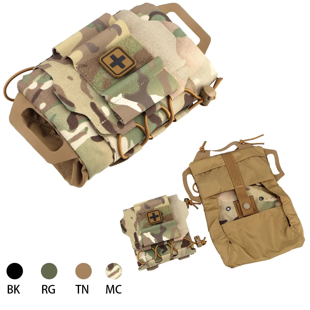OPHIDIAN  Outdoor Quick Pull-out Medical Bag  Travel MOLLE Accessory Bag, Mountaineering Waist Bag, Medical Bag