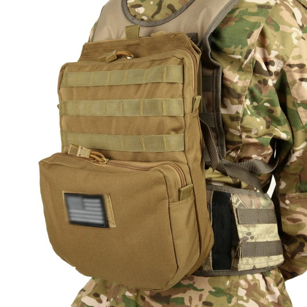 Outdoor Tactical Molle Backpack Airsoft Bag Hunting Combat Equipment Vest EDC Accessories Nylon Bag Tactical Vest Accessories