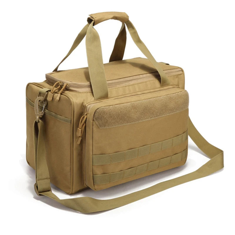 Oxford 900D Waterproof Outdoor Storage Shoulder Bag Tactical Bag Molle System Pistol Gun Bag Multifunctional Accessories Bag