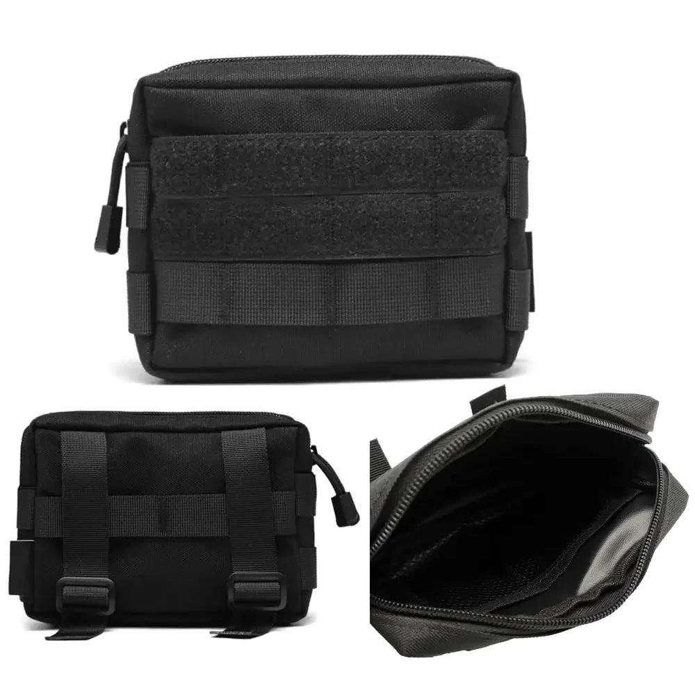 Tactical EDC Molle Pouch Waist Pack Hunting Shooting Pocket Accessories Bag Medical First Aid Bag Running Travel Camping Bag