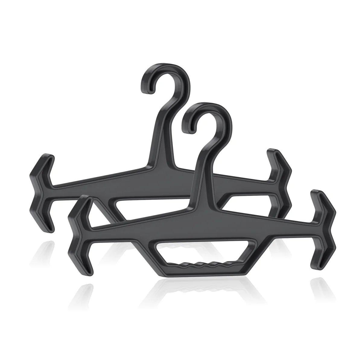 Plastic Tactical Heavy Duty Clothes Hanger. Suitable for Storage and Organization of Body Armor Vests, Hunting Air Rifle Vests