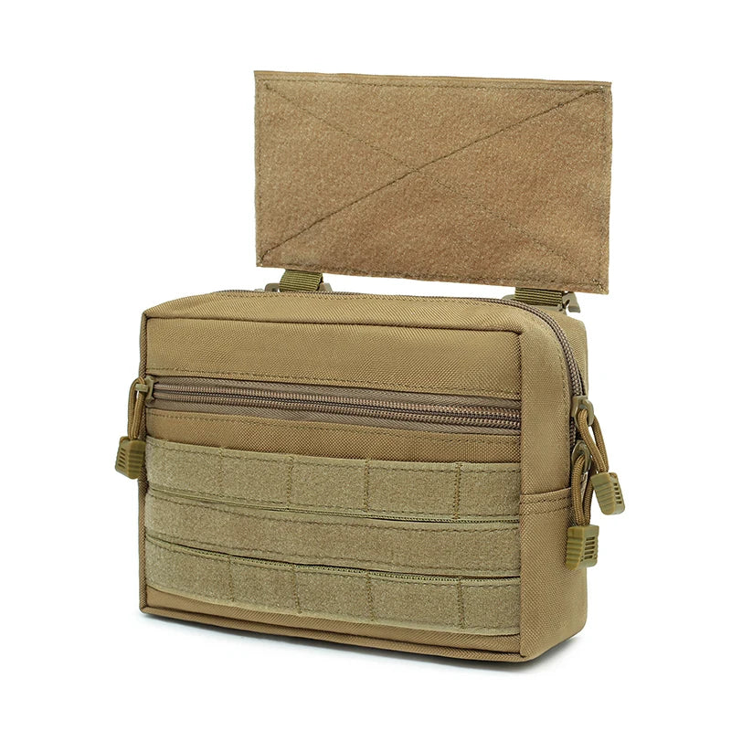 Utility Tactical Vest Dangler Drop Pouch Abdominal Dump Drop Pouch Fanny Pack for JPC/CPC/LBT/D3CR/MK3&4 Plate Carrier Storage