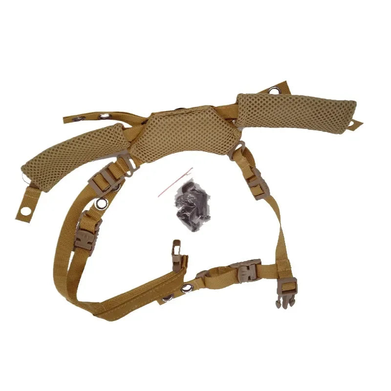 Tactical Helmet Chin Strap with Adjustable Knob and Hanging Lanyard Compatible with FAST Modified Wendy Spot Wholesale