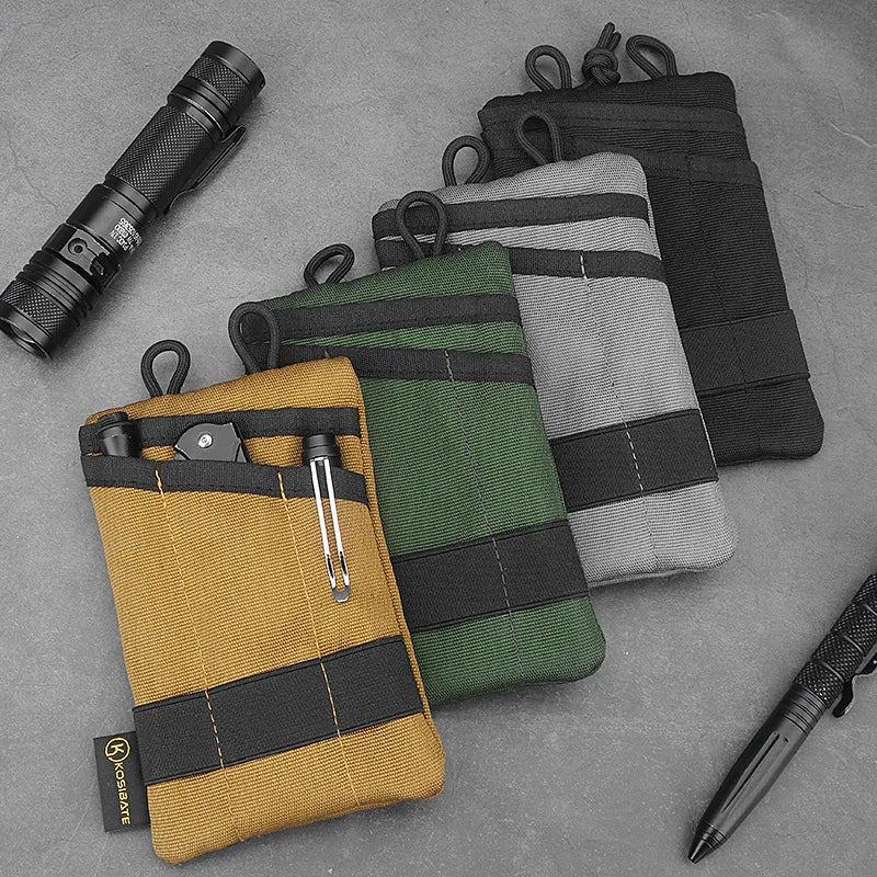 OPHIDIAN Compact Organization Bag Molle Bag Mini Wallet Card Key Waist Belt Bag Camping Hiking Hunting Outdoor Coin Purse EDC St