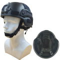 MICH Tactical Helmet with riot and impact protection. Built for field combat and military training.