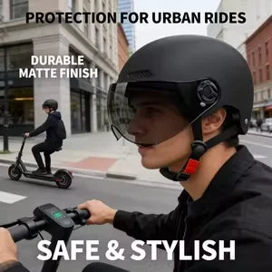 Children's Bicycle Safety Helmets, Men's and Women's Motorcycle Helmets, Skates and Electric Vehicle Head Protection Accessories