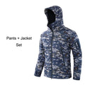 TAD Gear Tactical Softshell  Camouflage Jacket Set Men Windbreaker Wateoutdoorsrproof Hunting Clothes Set Outdoors Jacket