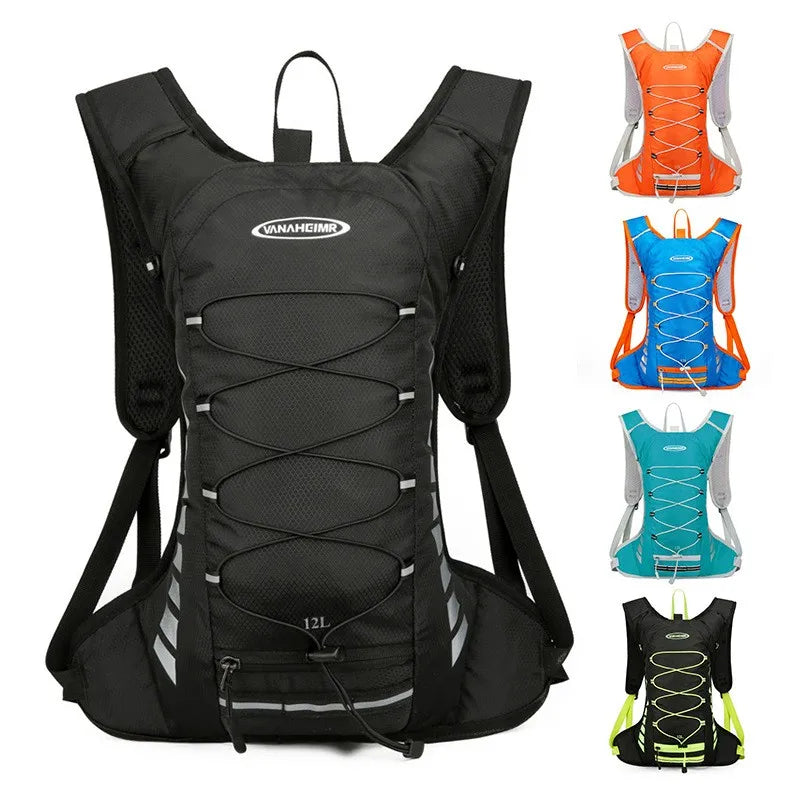 Outdoor Sports Hiking Camping Climbing Mountaineering Rucksack Travel Duffel Water Daypack Vest Lightweight Hydration Backpack