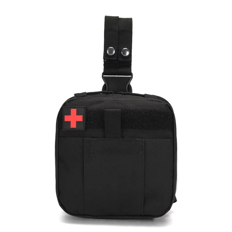 Drop Leg Pouch Medical Kit Bag First Aid Kits Molle Thigh Pack for Workplace Outdoors Camping Hiking EDC Tool Bag