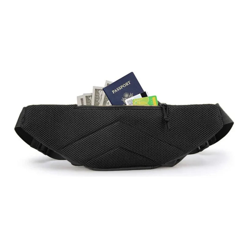 New Outdoor Multi functional Invisible Waist Attachment Bag for Men's Sports Storage Waist Bag Outdoor Tool Kit Wholesale
