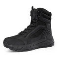 Men's Tactical Boots Lace Up Waterproof Hiking Boots Non-slip Outdoor Field Training Shoes Plus Size Fishing Hunting Sneakers