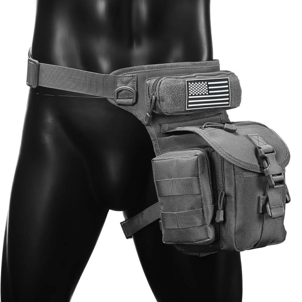 Oxford cloth camouflage style single shoulder crossbody journalist photography sports new leg bag