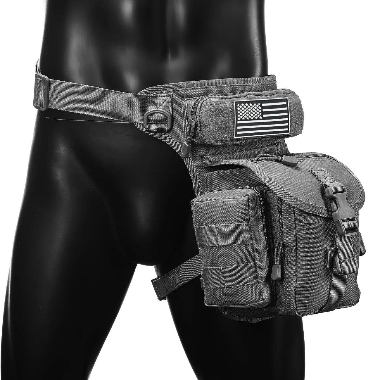 Oxford cloth camouflage style single shoulder crossbody journalist photography sports new leg bag
