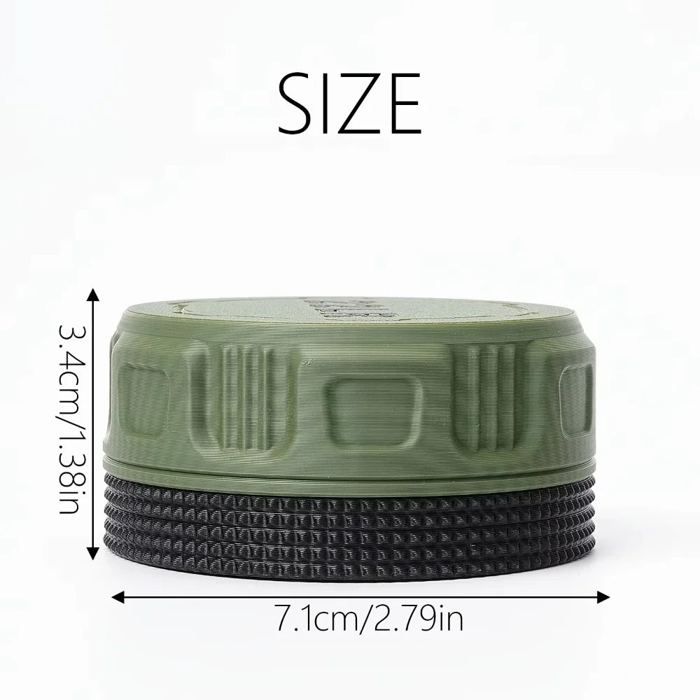 Mini Ammo Storage Box with Twist-on Lid (22LR Caliber) Compact, Durable, Portable, Large Capacity
