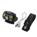 Tactical Helmet Light Signal Lamp Sensor Headlamp USB Charging Waterproof Hunting Fishing Headlight For FAST MICH NVG Helmet