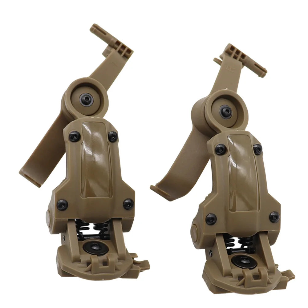 VULPO Tactical Helmet Headset Rail Mount Headset Bracket Adapter For Comtac III/C Series Headset Fit OPS Core ARC  Helmet