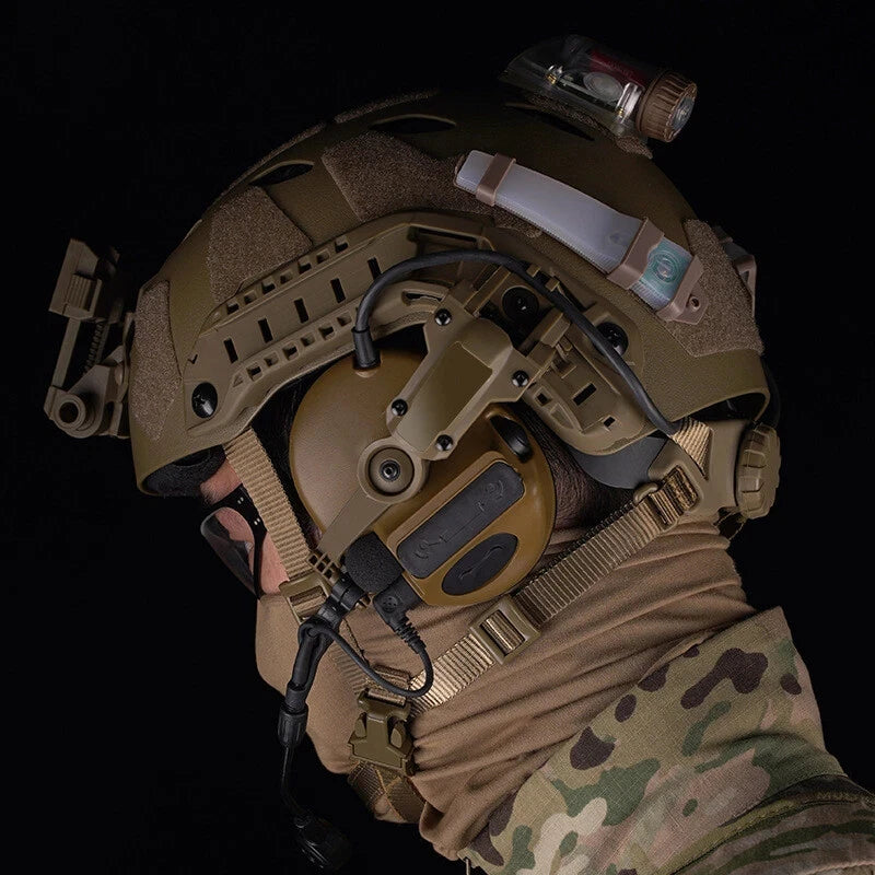 Tactical Helmet OPS CORE ARC/Wendy  Rail Adapter Helmet Mount is Suitable for Tactical COMTAC III Hunting Shooting Headset