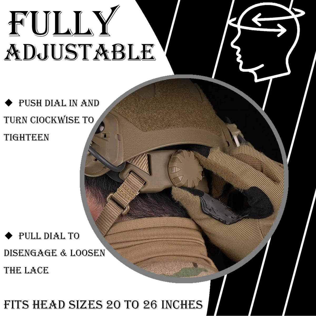 Tactical Helmet Set Military Airsoft Bump Helmet 9-in-1 Set with NVG Mode Communication Headset for CS Paintball Field Cosplay