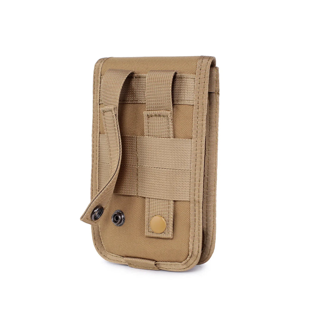 Tactical 7-inch Waist Mobile Phone Case Dual Molle Cigarette Box Lighter Card Affordable Variation Storage Bag