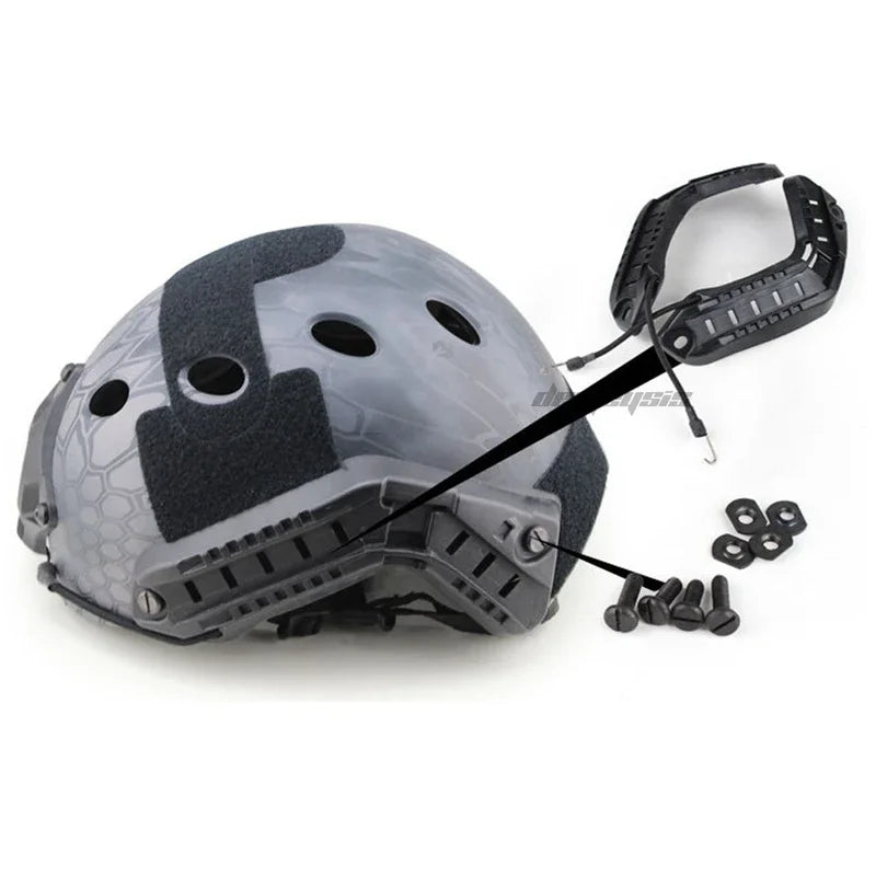 Tactical Helmet Rail Mount Fast Helmet Accessory ARC Hunting Paintball Fast Helmets Rails
