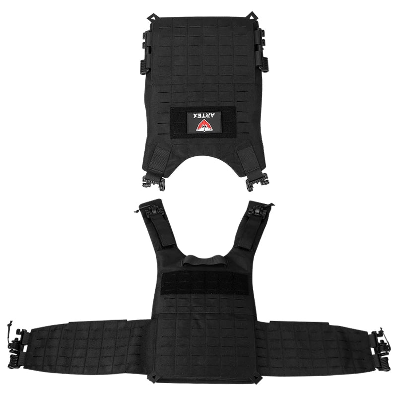 6094 Tactical Plate Carrier Vest Adjustable Quick Release MOLLE Airsoft Hunting Combat Training Gear