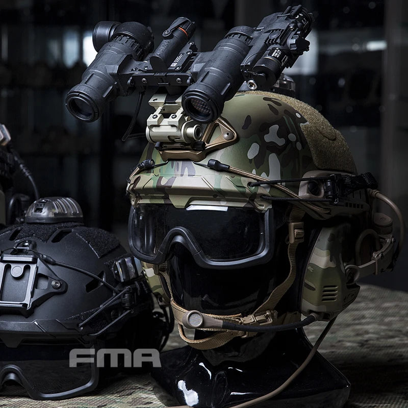 FMA Safety Goggles For Tactical Helmet Protective Glasses Anti Fog Dust Paintball TB1333