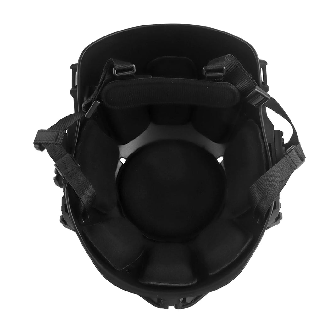 Tactical Airsoft Helmet Set with Night Vision Model Communication Headset for Outdoor Hunting Shooting Role Play Wendy Helmet