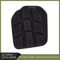 Tactical Vests with Built-in Thickened Cushioning EVA Pads Lined Breathable Back Plates 1 Pair