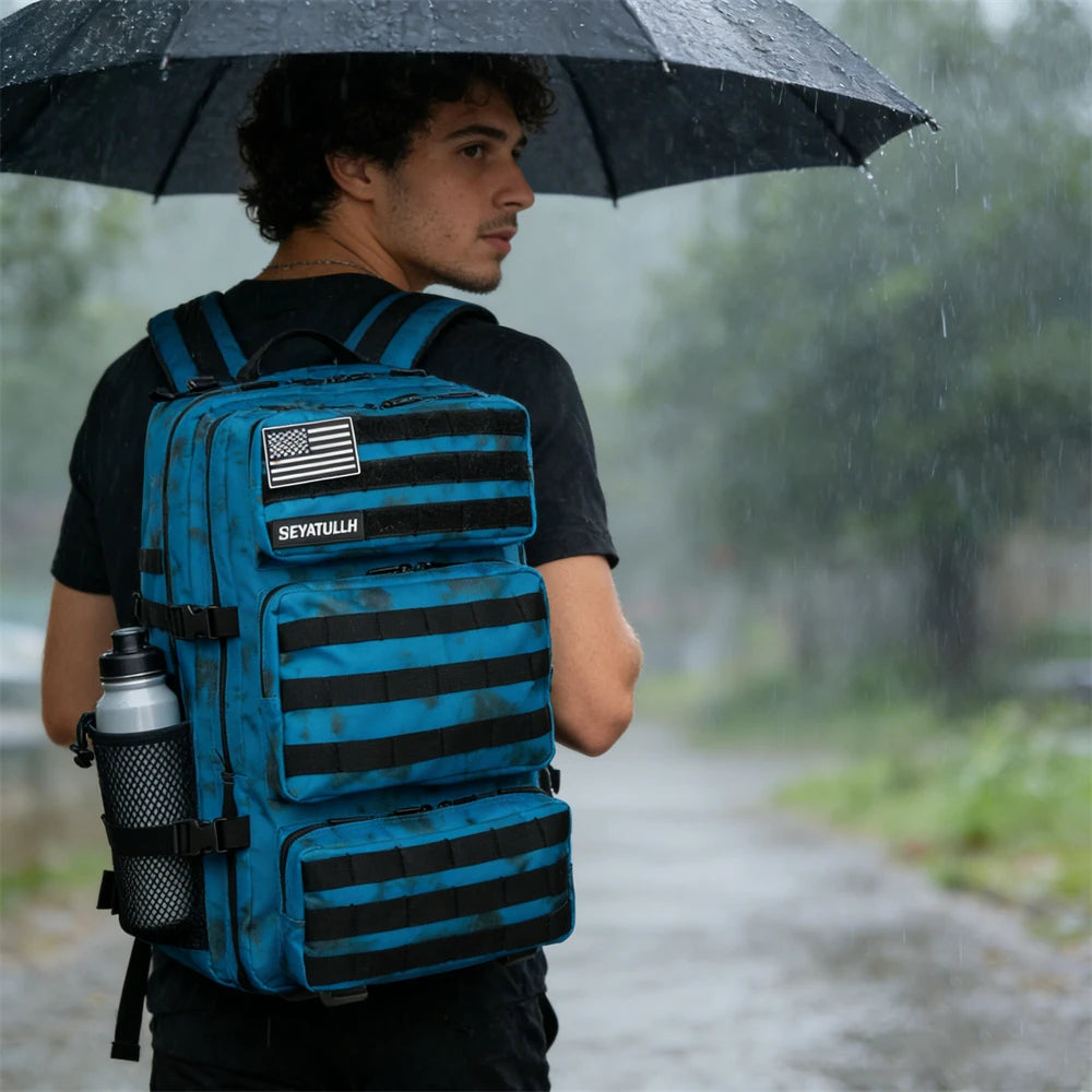 Large 60L Tactical Backpack Assault Outdoor Backpack Travel Bag Molle Waterproof Climbing Rucksack Camping Hiking Mochila Bags