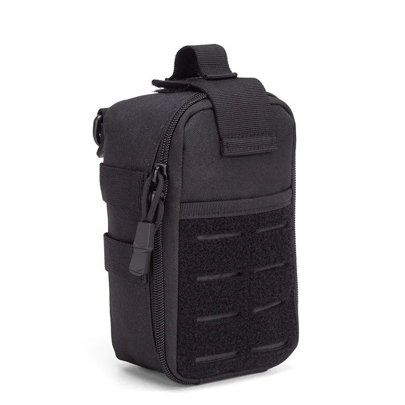 Tactical MOLLE First Aid Pouch 600D Nylon Water Resistant EDC Medical Bag Organizer for Outdoor Hunting Hiking Camping