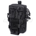 Molle system water bottle bag outdoor sports mobile phone holder camping hiking organizer waist bag