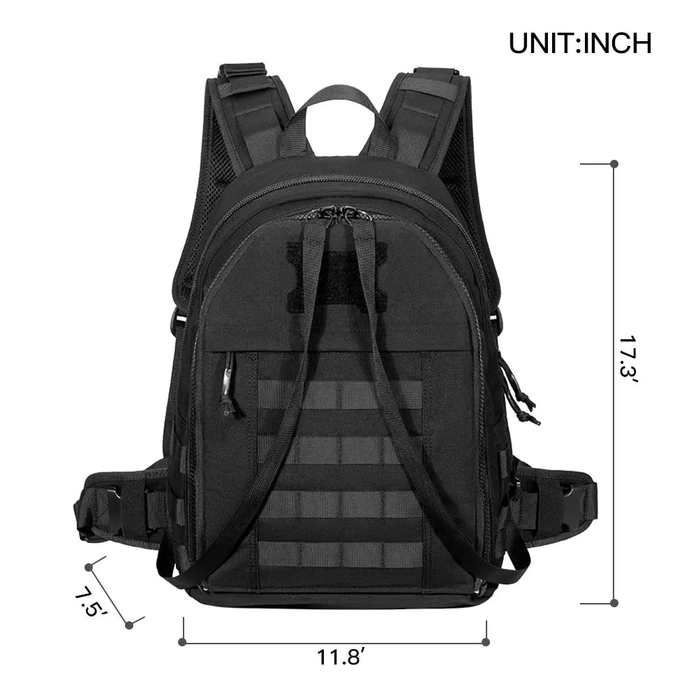 Tactical Vest Backpack Molle Plate Carrier Backpacks Multi-purpose Quick Rescue Stealth Vest Airsoft Paintball CS Backpacks