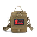 Tactical MOLLE EDC Crossbody Bag,Outdoor Multi-Purpose First Aid Pouch with Shoulder Strap for Daily Use Hiking Hunting