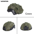 Tactical Helmet Cover for Maritime Helmet with NVG Battery Pouch Hunting Suitable for Tactical Protective and Outdoor Activities