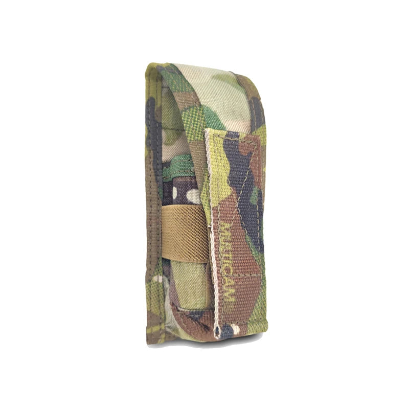 Multicam 9mm Mag Pouch Airsoft Single Molle Magazine Pouch Tactical Hunting Small Tool Holder Waist Bag Gear