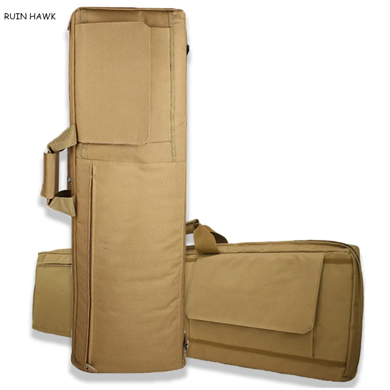 Oxford Gun Holster Bag Airsoft Paintball Gun Bag with Cushion Pad Tactical Gun Carry Bag 85CM / 100CM